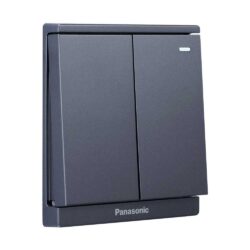 Bộ 2 công tắc B, 1 chiều, bắt vít có chỉ báo dạ quang 250V - 10A T08