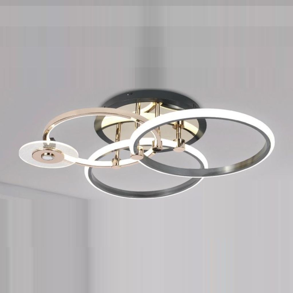 Đèn ốp trần LED những vòng tròn hiện đại SNT3857