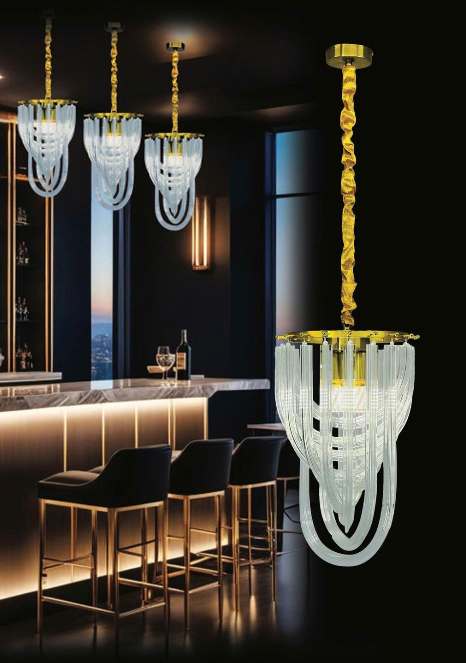 Đèn thả trần pha lê cao cấp SNT5682