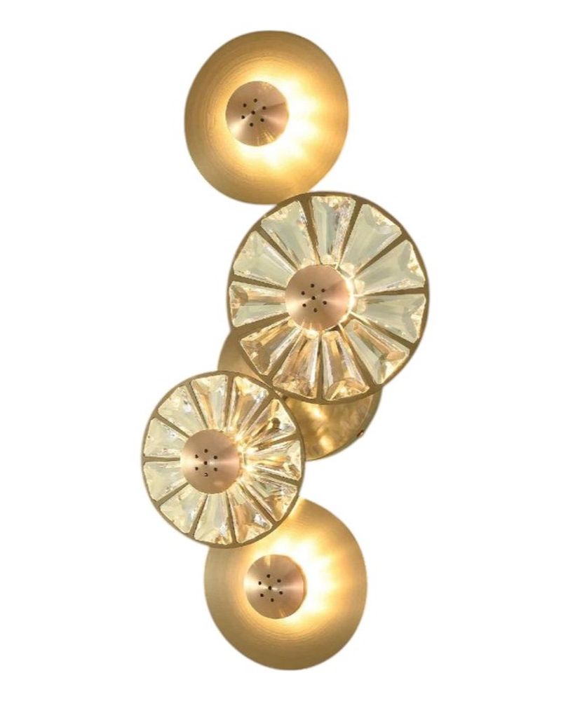 Đèn tường mạ vàng hiện đại SNT5846