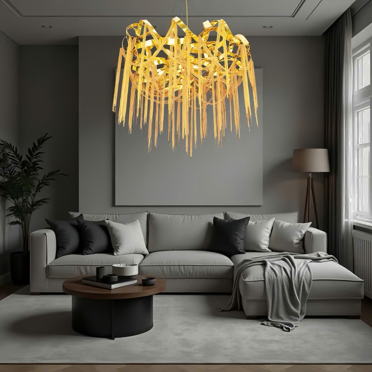 Đèn Thả Chùm Nghệ Thuật Hiện Đại SNT5814