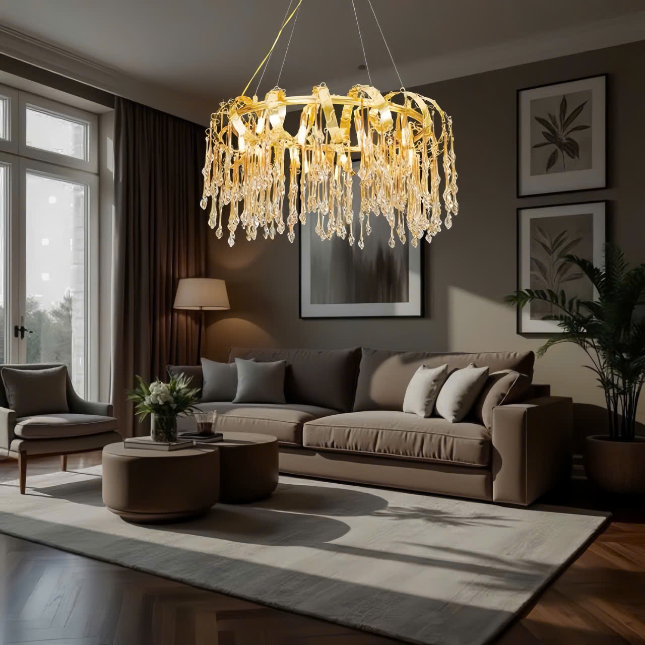 Đèn Thả Chùm Sang Trọng SNT5815