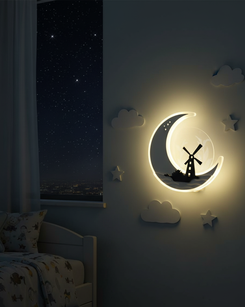 Đèn tường mặt trăng nghệ thuật SNT6075