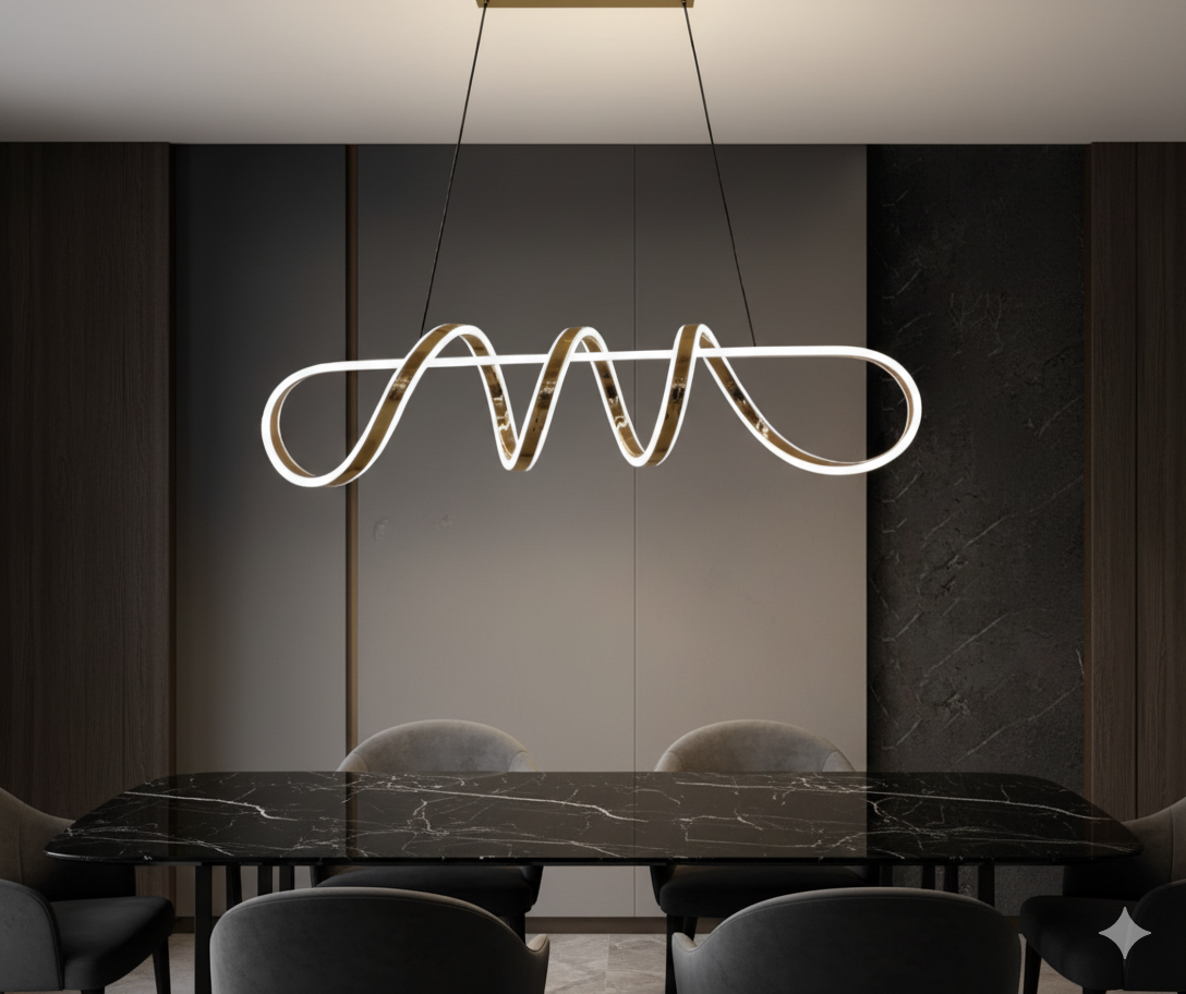 Đèn thả xoắn ốc độc đáo SNT5784