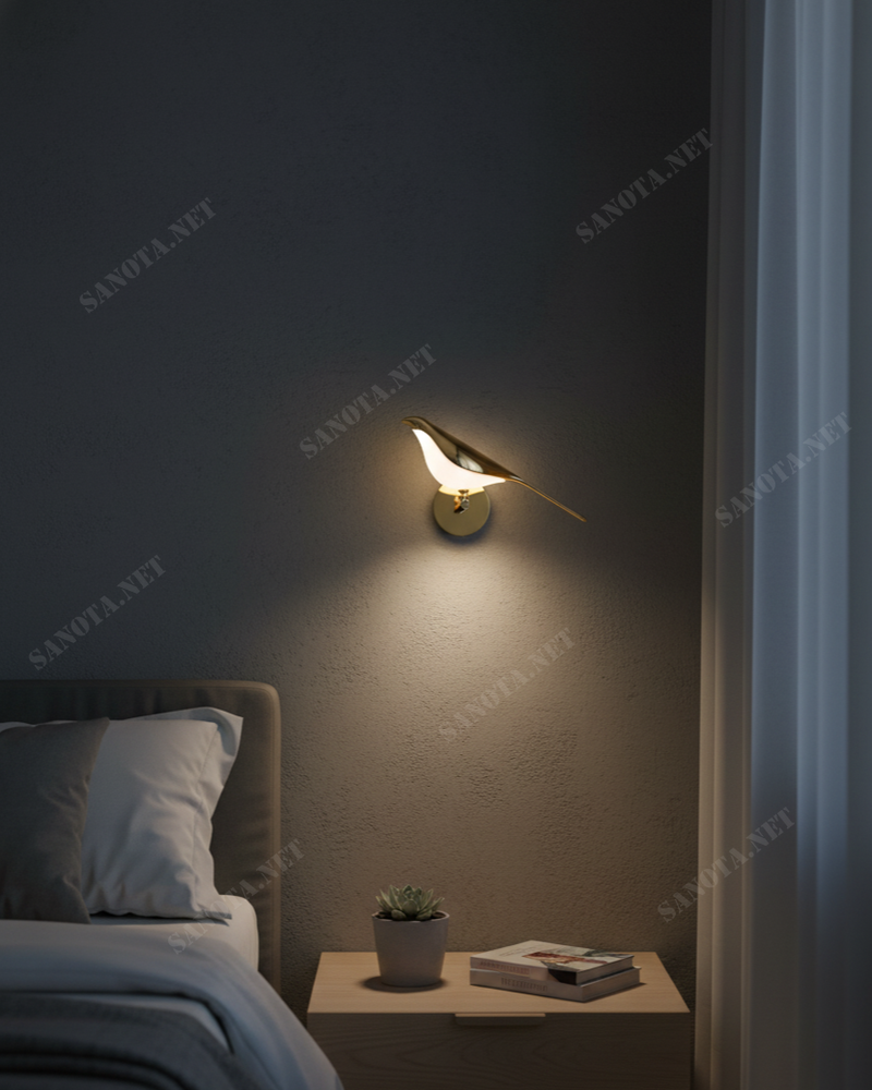 Đèn tường hoạ mi nghệ thuật SNT6073 - Ảnh 4