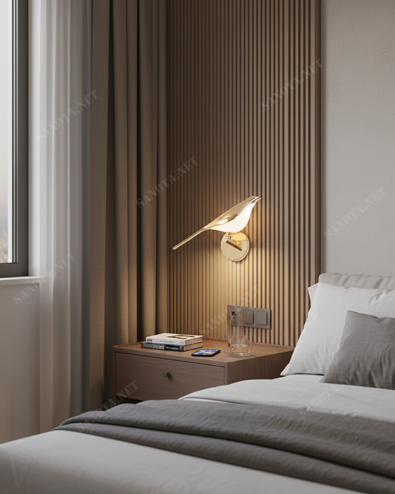 Đèn tường hoạ mi nghệ thuật SNT6073 - Ảnh 2