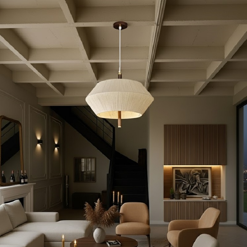 Đèn Thả Khối Xoắn 3D SNT6086