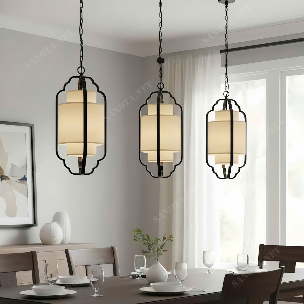 Đèn Thả Lồng Đèn Nét Đẹp Á Đông SNT6092 - Ảnh 3