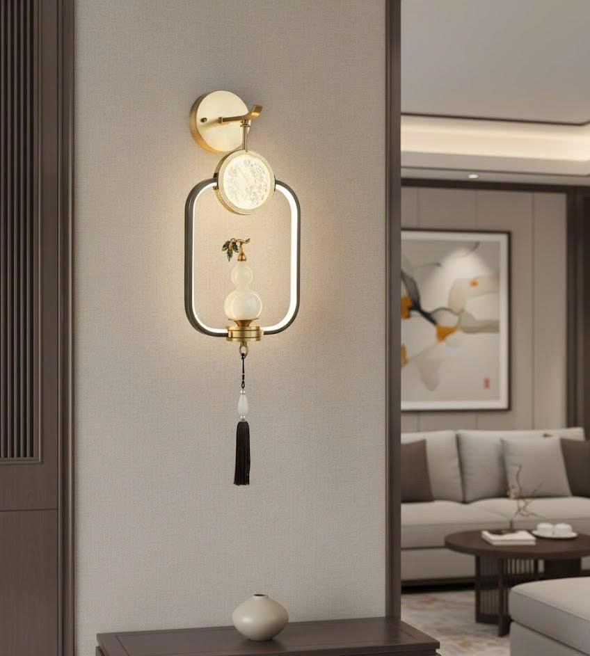 Đèn tường đồng phong cách tân Trung Hoa SNT6134