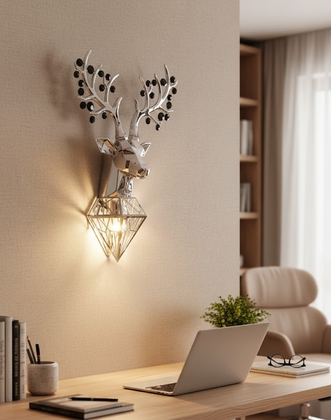 Đèn tường con hươu bạc sang trọng SNT6151