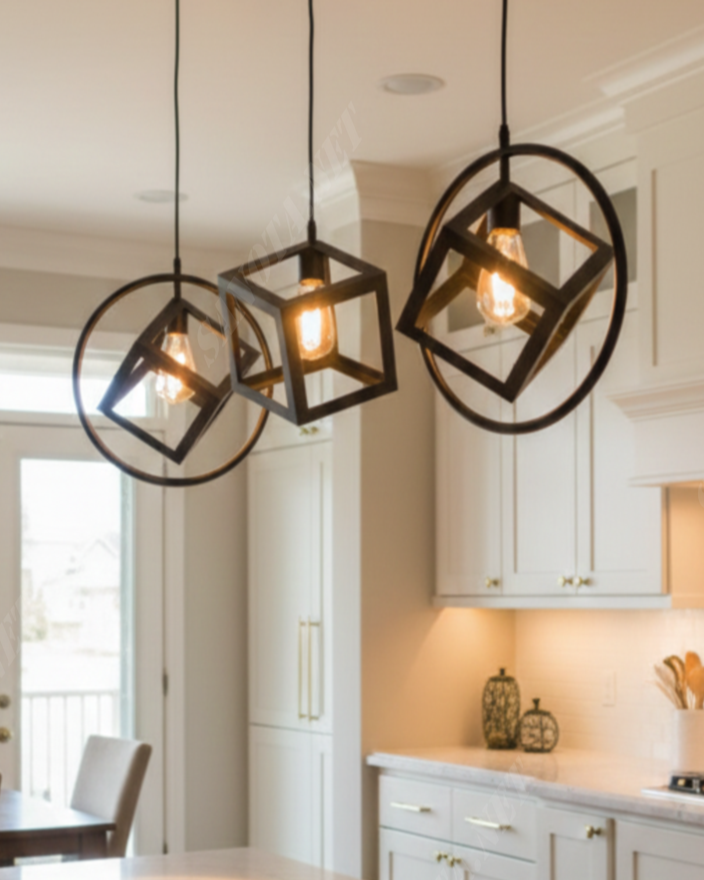 Đèn thả hình khối hiện đại SNT5857 - Ảnh 3