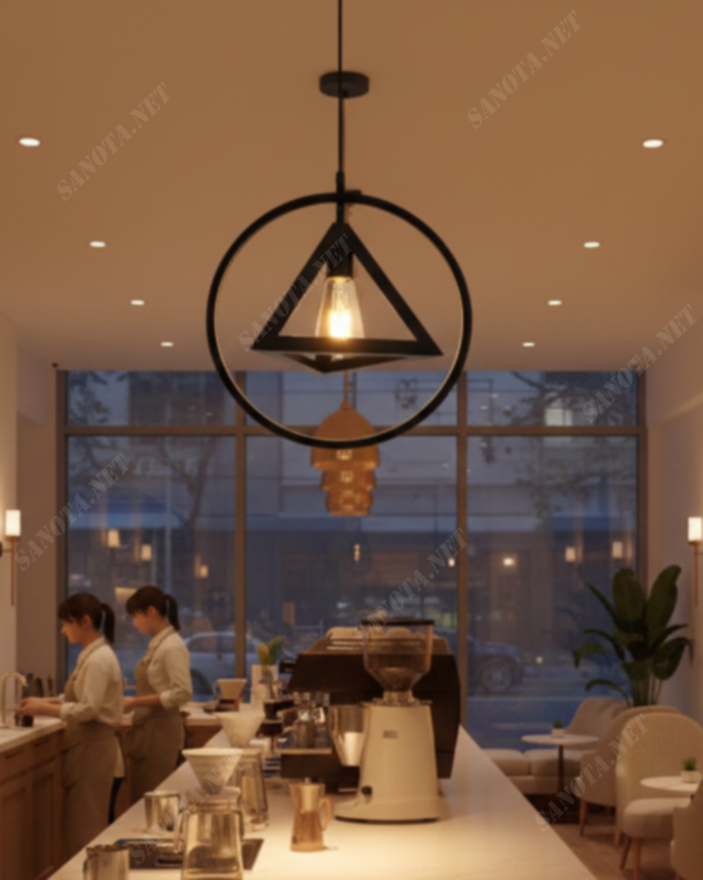 Đèn thả hình khối hiện đại SNT5857 - Ảnh 4