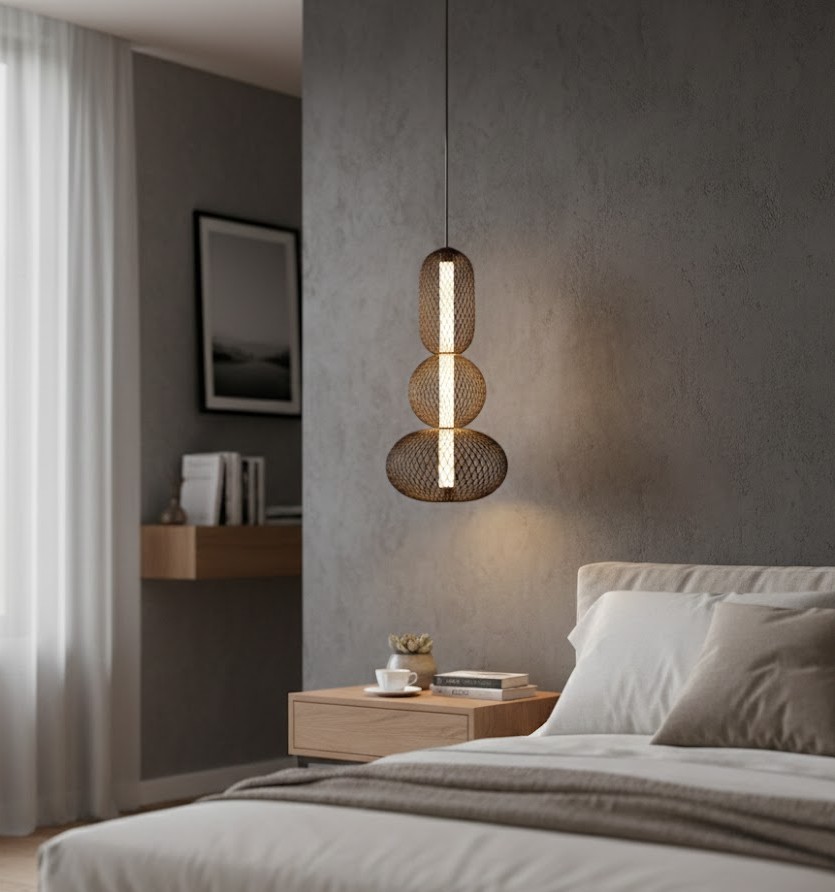 Đèn Thả Lưới Hình Học Độc Đáo SNT5098