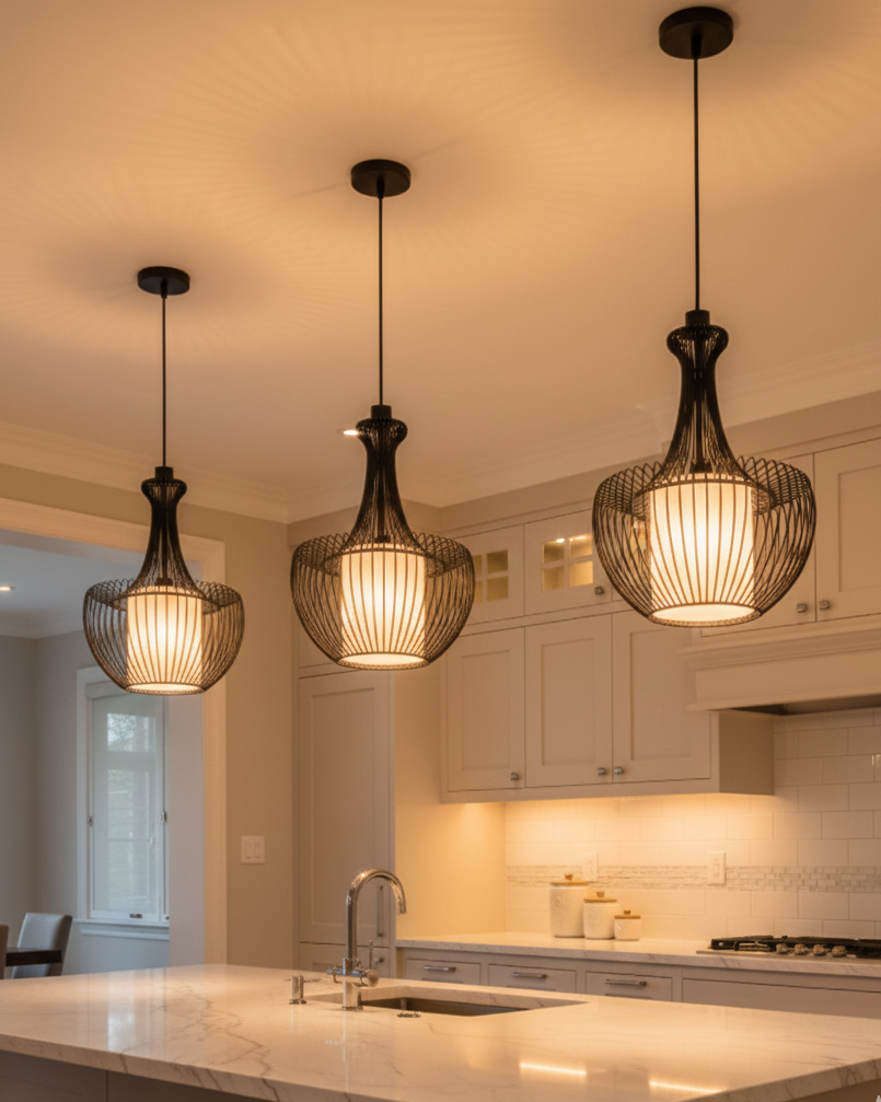 Đèn thả phong cách Origami SNT5856