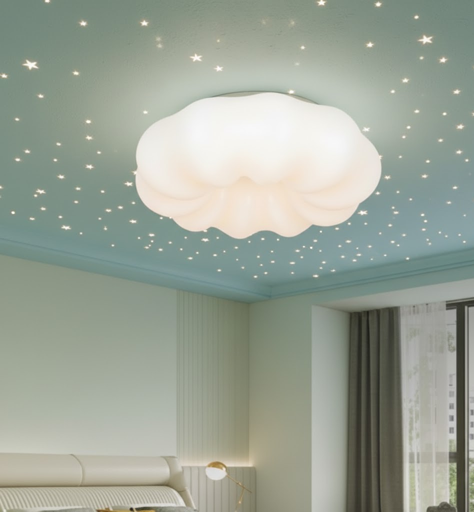 Đèn ốp trần hình tròn bồng bềnh SNT6285