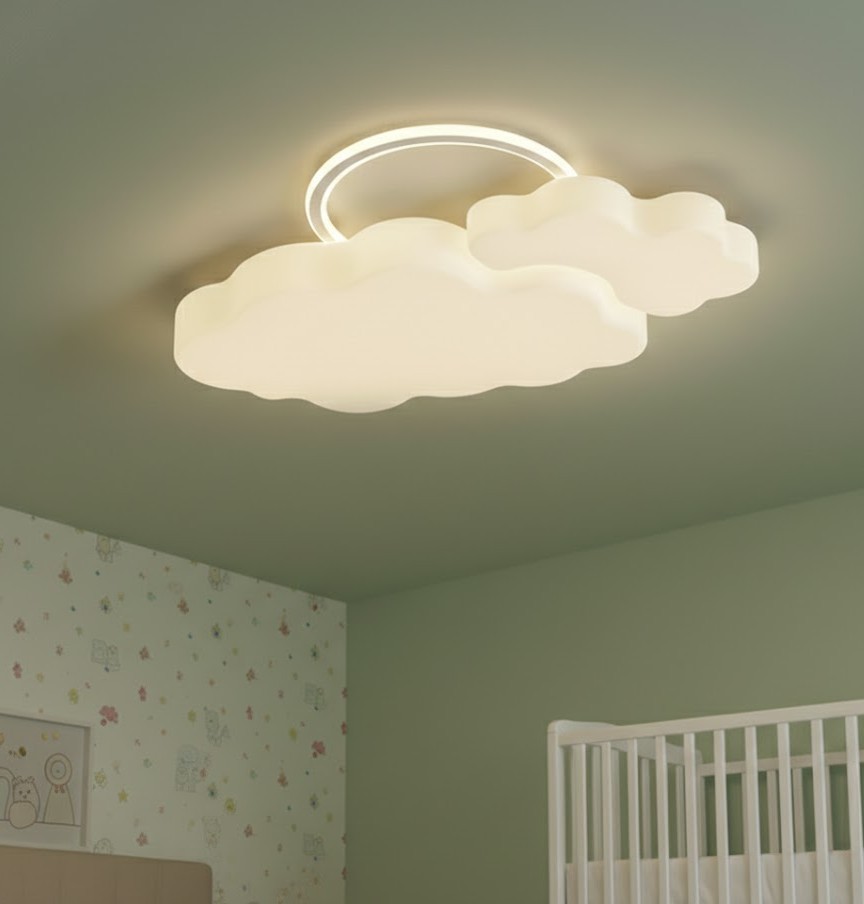 Đèn ốp trần hình đám mây SNT6286