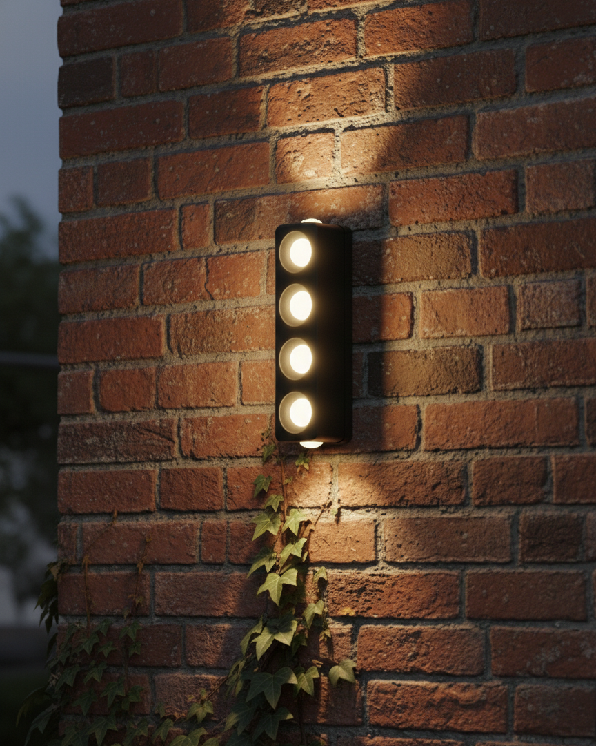 Đèn vách ngoài trời thanh dài SNT6316 sở hữu kiểu dáng tối giản nhưng vô cùng ấn tượng với hình khối chữ nhật đứng. Có các cạnh được bo tròn...